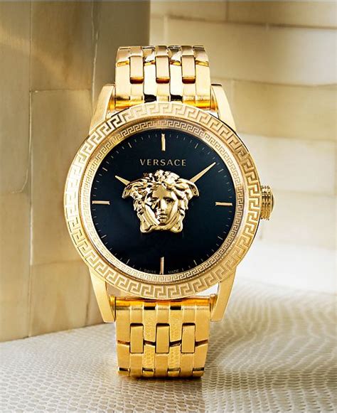 macy's Versace men's watch